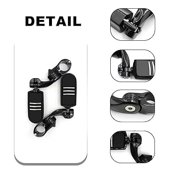 パーレー　ワンドロップ Apex Edge Harley Road Glide Foot Pegs | Kraus Moto