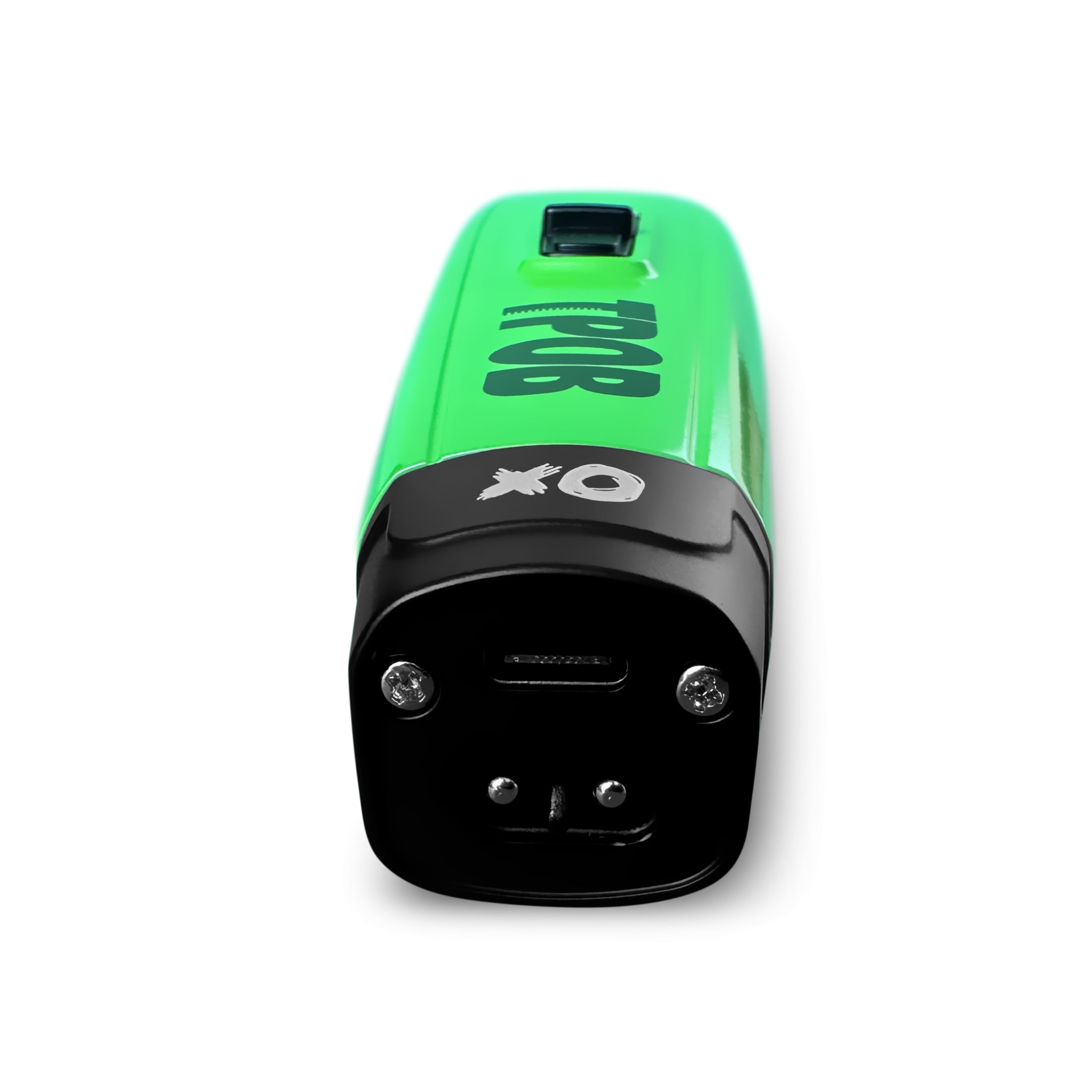 TPOB XO Cortapelos profesional sin escobillas de 7200 rpm para hombres, cortadora de pelo Psycho Zero Gapped T-Blade Clippers inalámbrica recargable (XO Clipper negro)