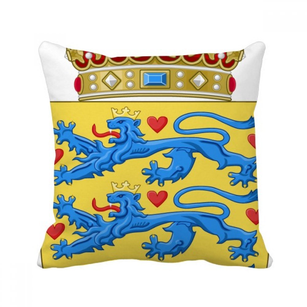 Coussin Portugal 40x40 cm avec emblème national pour décoration canapé
