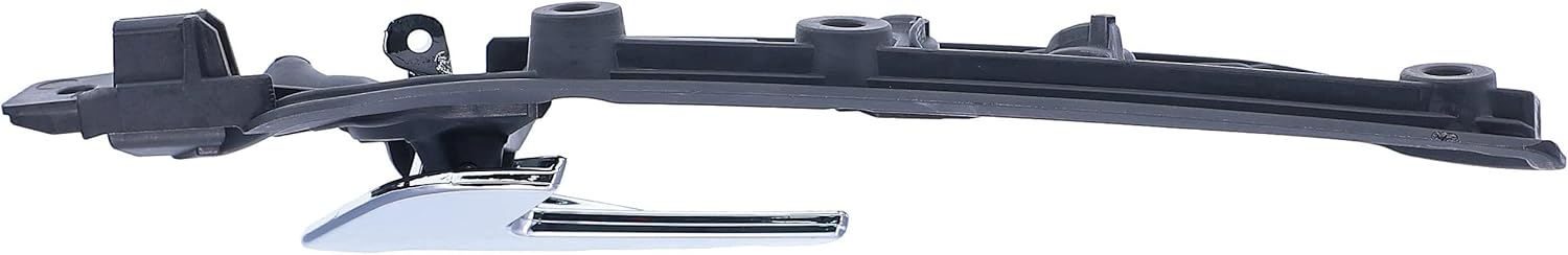 Dorman 15782 Front Driver Side Interior Door Handle Compatible with Select Volkswagen Models, Black; Chrome