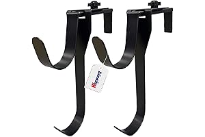 2-Piece Adjustable Iron Pool Pole Hanger for Skimmer Poles