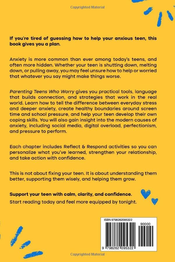 Parenting Teens Who Worry: A Practical Guide for Parents of Anxious Teens to Build Confidence, Resilience, and Emotional Strength image 2 of 2 B0FNMQFNT1