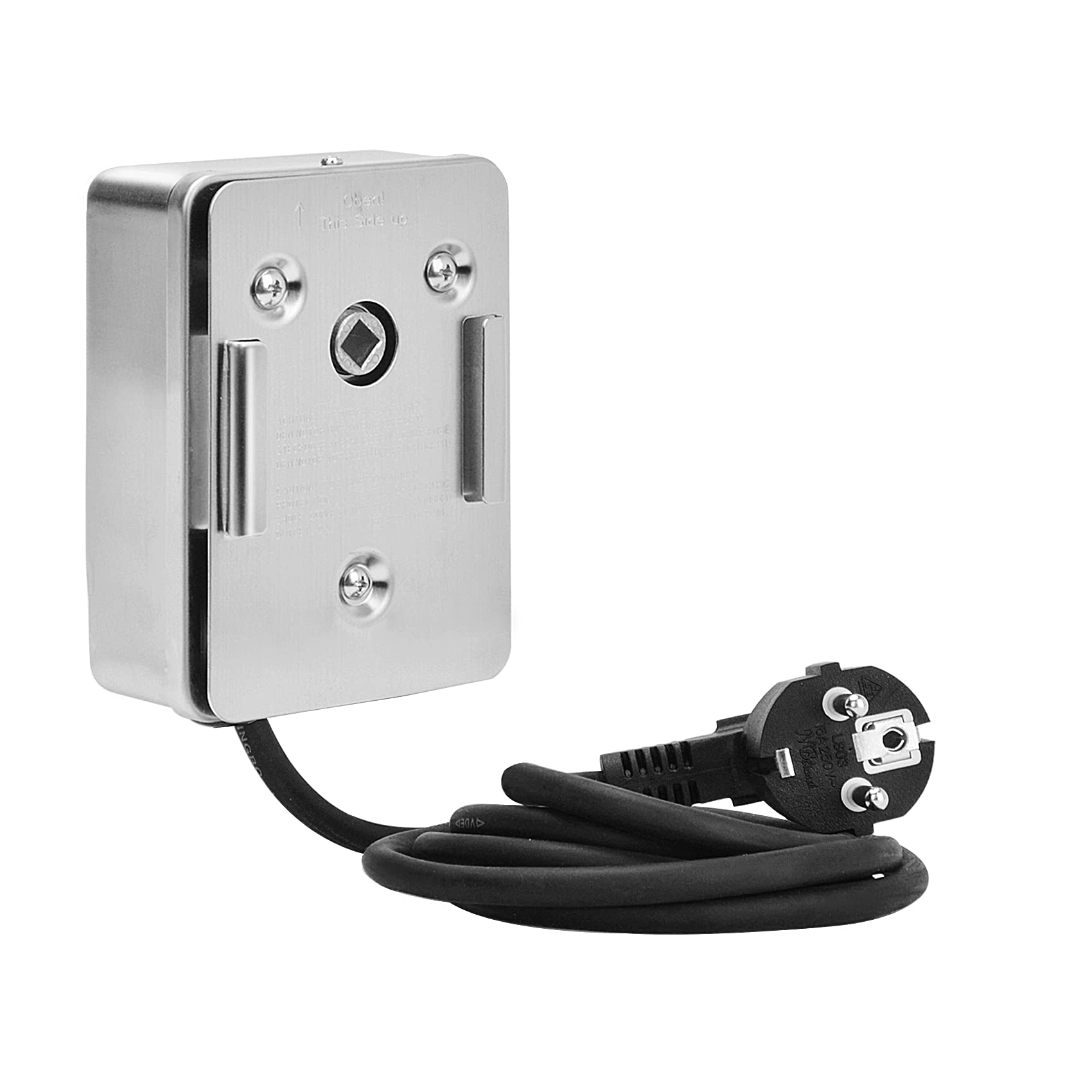 Onlyfire Motor de barbacoa de acero inoxidable para pinchos de barbacoa, asador, 2 U/M(revoluciones por minuto), 50/60 Hz, 4 W