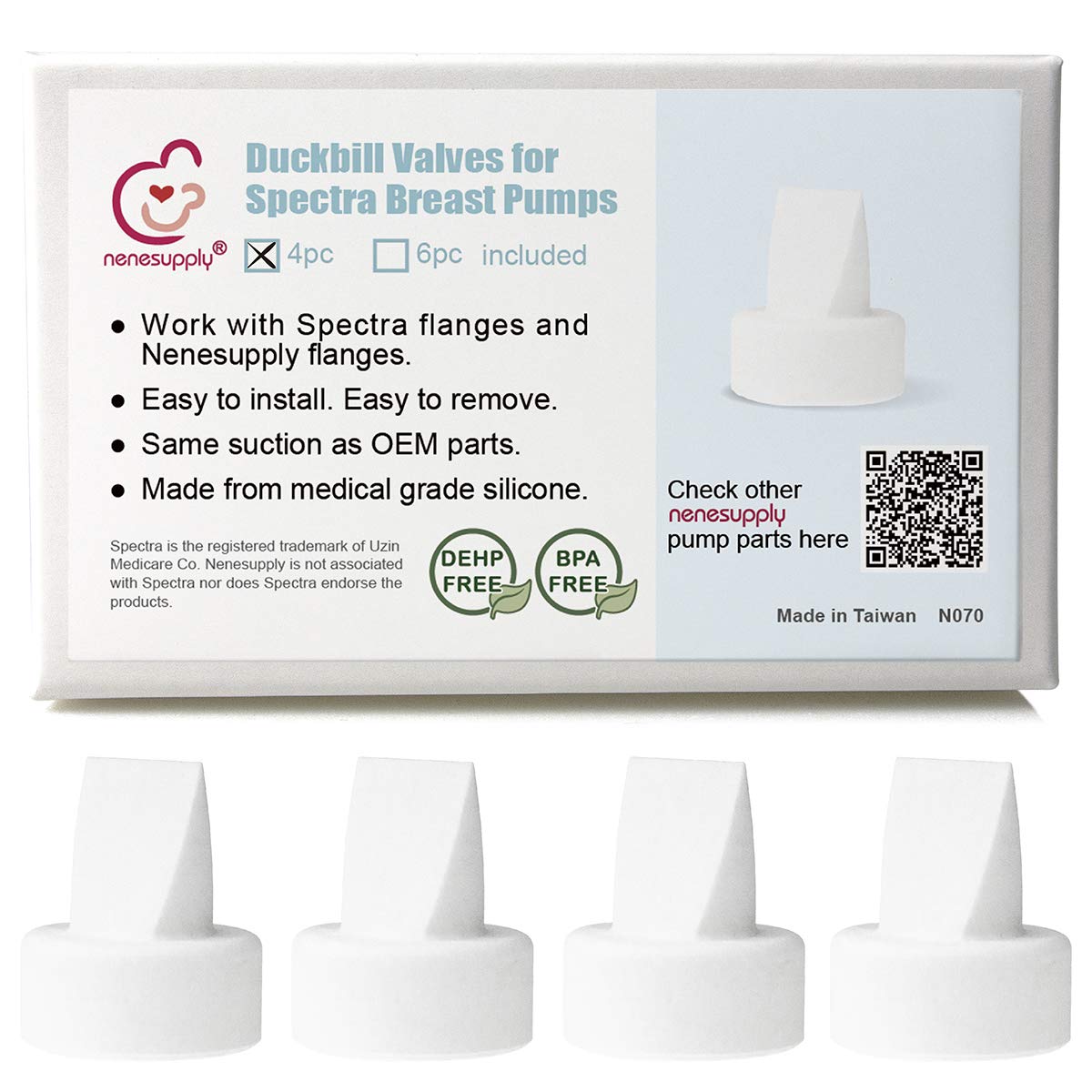 Buy Nenesupply Compatible Duckbill Valves 4pc for Spectra S1 Spectra S2