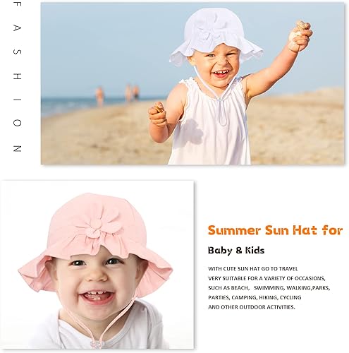 Miniatura 7 de DANMY - Sombreros de ala ancha con UPF 50+ sombrero de playa ajustable al aire libre con sombrero de sol