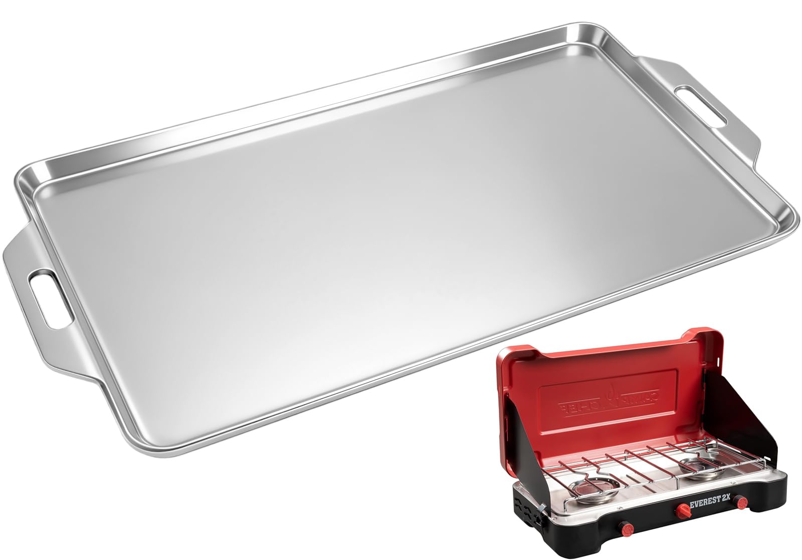 suica123　アドバンスフォレスト②、ドロップチェッカー② セット Amazon.com : Upgraded Flat Top Griddle for Camp Chef Everest 2X 2