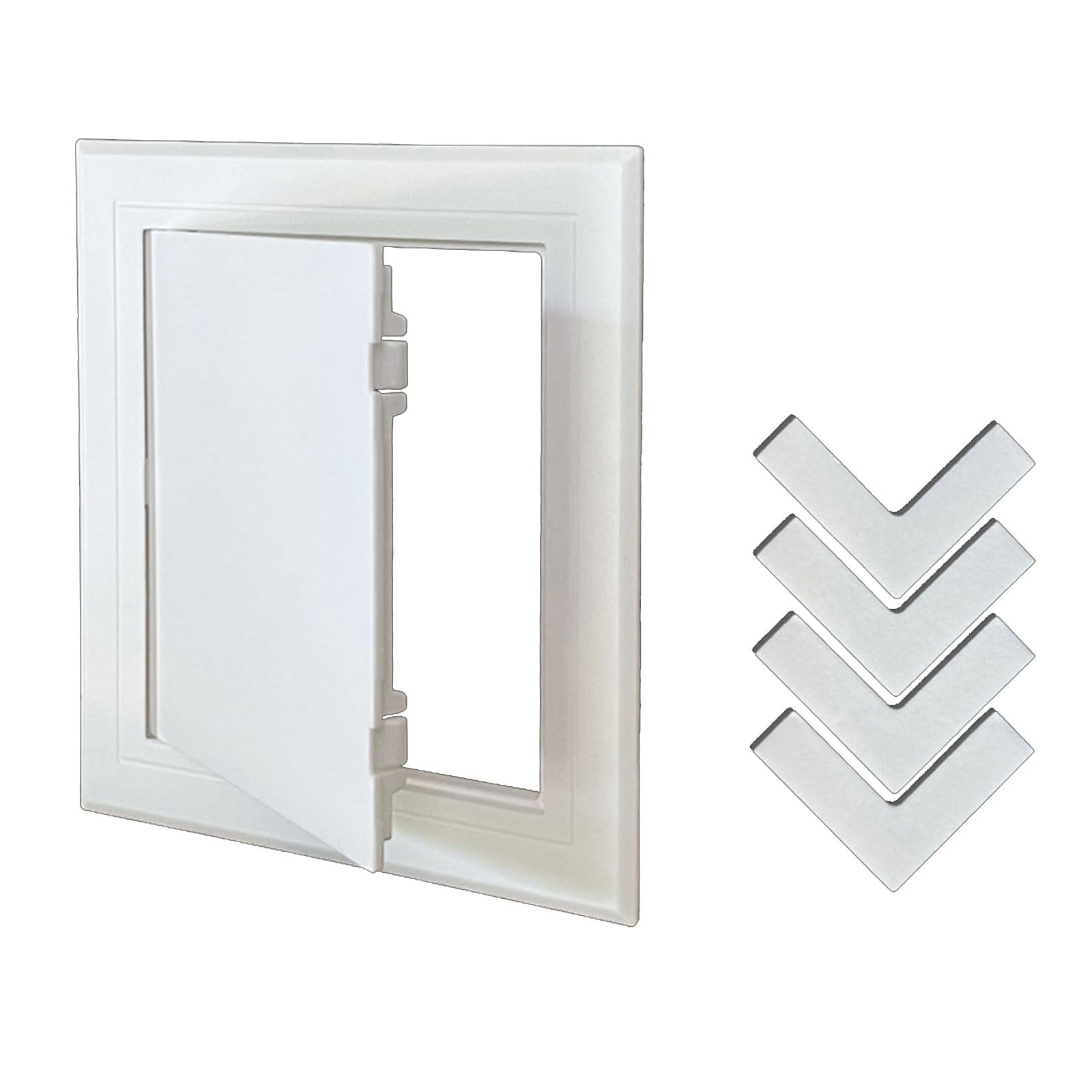 ABS Inspection Door Cover for Interior and Ceiling Maintenance Projects Access Panel Cover for Wall Repair Featuring Hinged Closing Mechanism and Water-Proof Layer