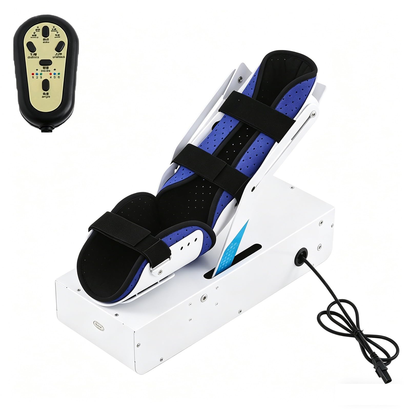 Attrezzo Elettrico Professionale Per La Riabilitazione Del Braccio Da 48 W Per Gomito Con Telecomando E Binario Scorrevole Regolabile Da -5° A 145° Per Riabilitazione Post-Operatoria