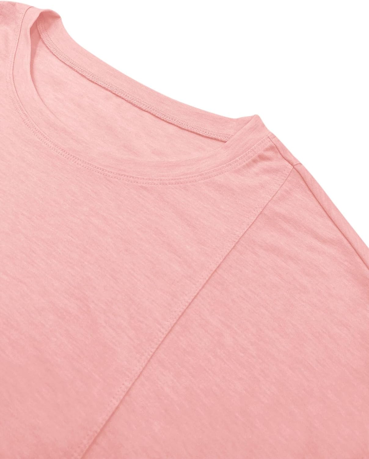 Orchidays Women's Casual 3/4 Sleeve T Shirts Basic Crew Neck Relaxed Fit Summer Tee Tops - Image 4