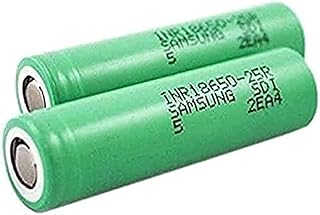 Aa Lithium Batteries 2pcs Lithium Battery Inr 18650-25R Rechar Batteries 3.6V 2500mAh Capacity Lithium Batteries D Cell Accumulator for Doorbell