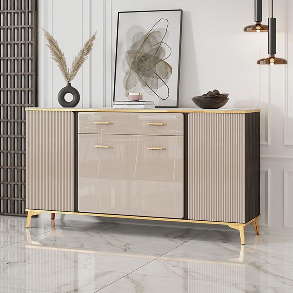 Sideboard Buffet Cabinet Sideboard Living Room Tea Cabinet Home Kitchen Tableware Storage Cabinet Restaurant Drawer Wine Cabinet Display Cabinet Kitchen Storage Cabinets