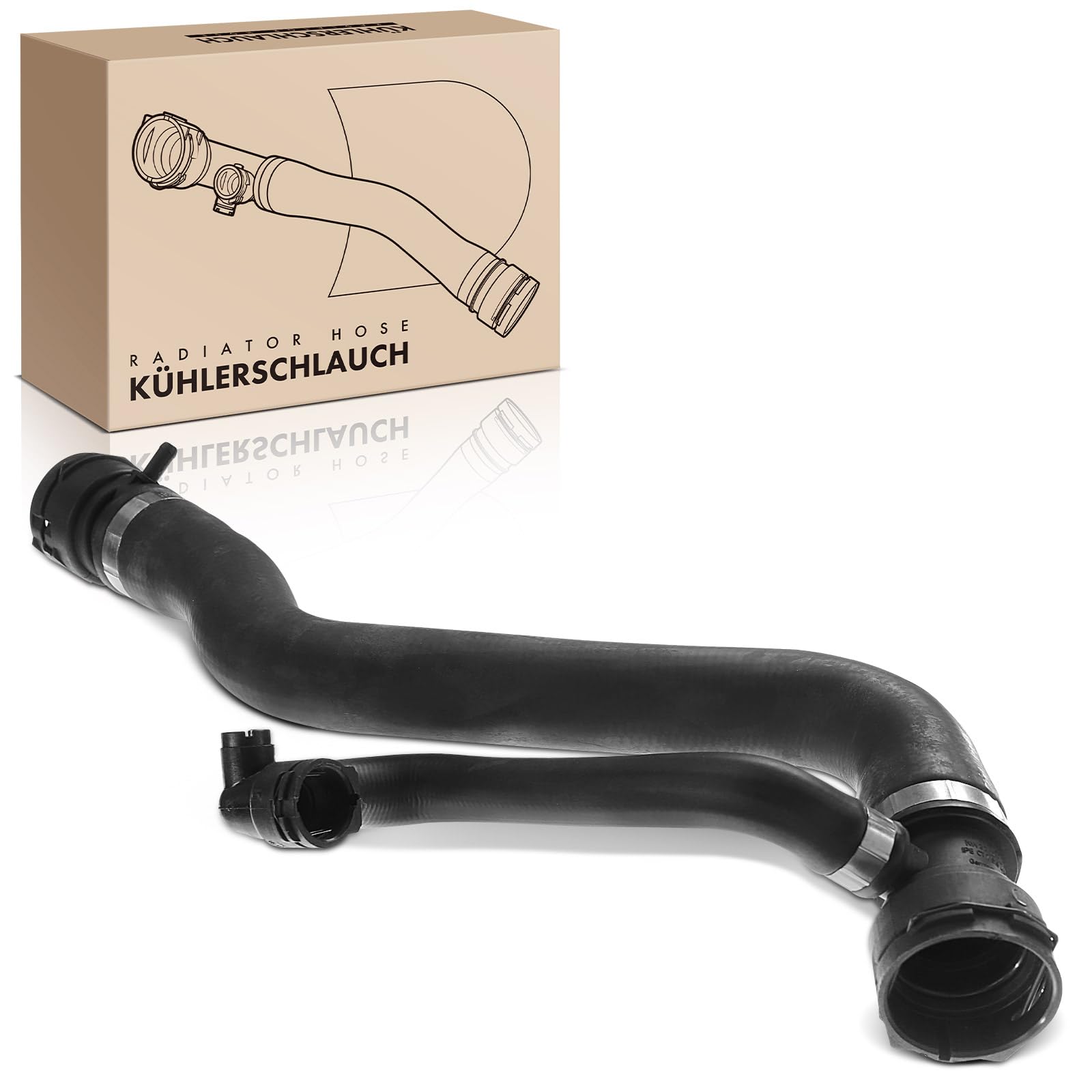 Kühlerschlauch Kühlwasserschlauch Links oben für 1er E82 E88 3er E90 E91 E92 E93 X1 E84 2005-2016 17127531768