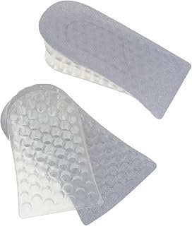 Height Insoles 2 Pairs inner height increasing insole mens height increasing insoles Heel Support Pad elevator boy