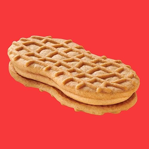 Miniatura 6 de Nutter Butter - Galletas sándwich de mantequilla de maní, paquete de 24  Paquetes de aperitivos clásicos crujientes, galletas envueltas