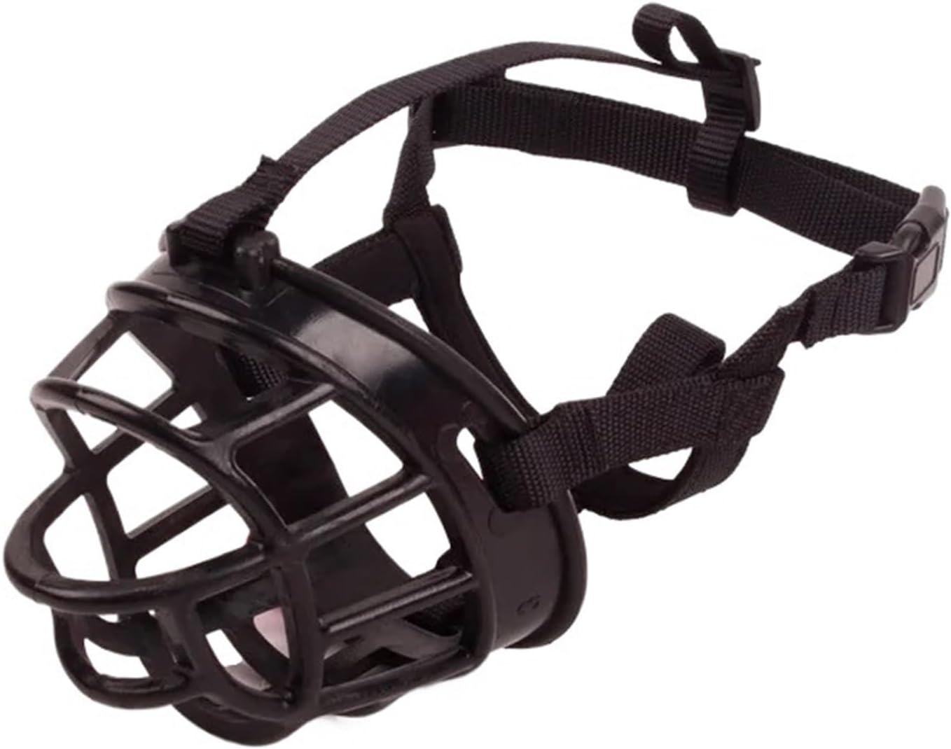Soft Silicone Pet Dog Muzzle Anti-Biting Stop Barking Chewing Mask Adjusting Pets Muzzles for Small Medium Large(E)