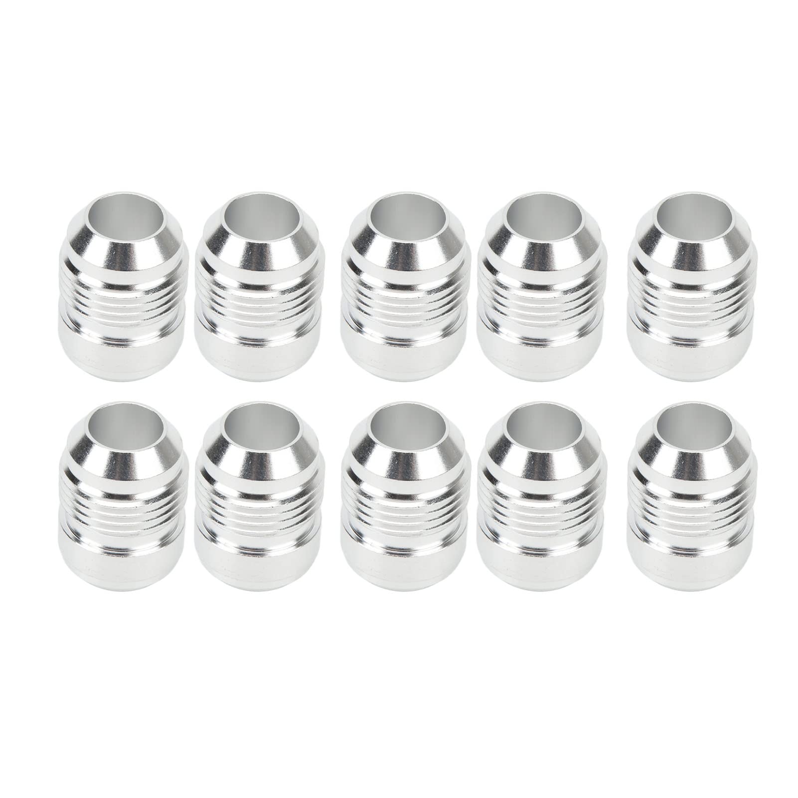 Adaptador soldado 3/4 de aluminio mecanizado CNC rosca macho para sistema de agua 10 u