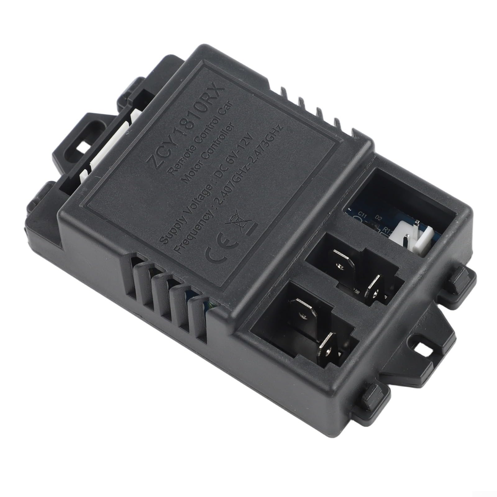 1X JR1810RX Ricevitore 7-Pin 6-12V 2.4G Telecomando Per Bambini Auto Elettrica ABS Dimensioni Standard Per Veicoli Bambini (set completo)