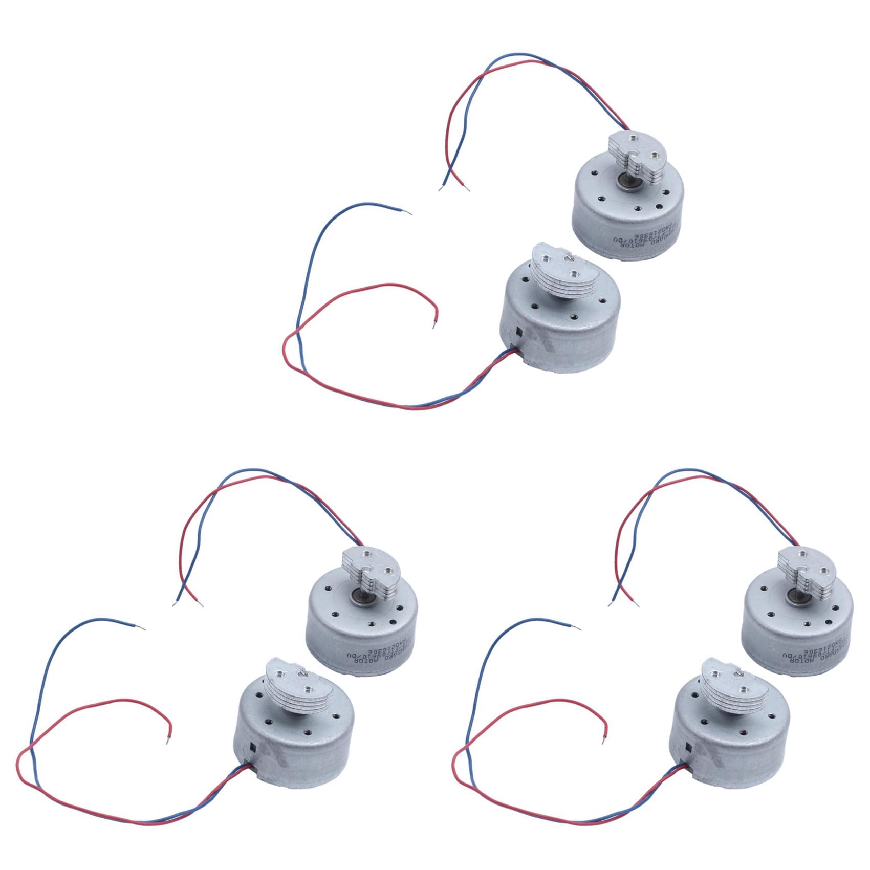 Ctrlzs Silver 6Pcs Mini Vibration Motor 3500Rpm Dc 1.5-6V For Game Joystick