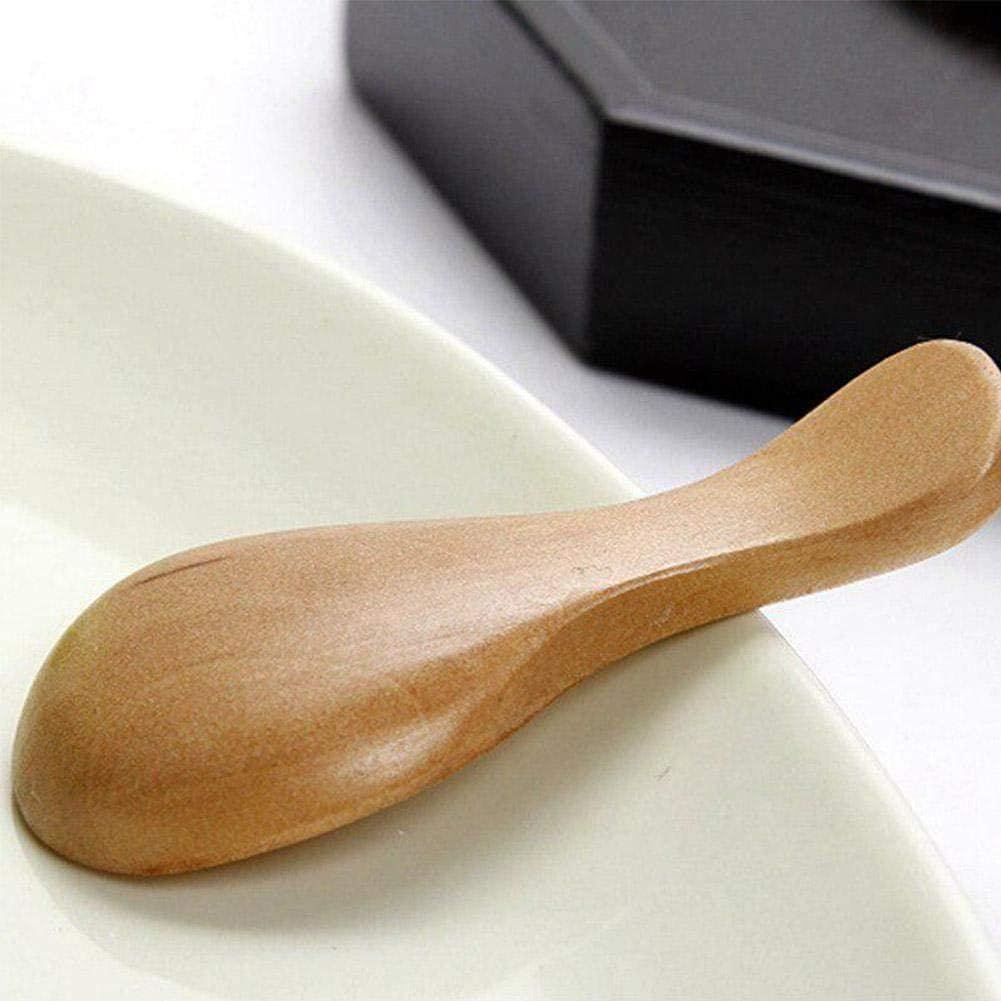 Lot De 25 Mini Cuillères En Bois Pour épices, Miel, Café - Dimensions 6,8 X 2,5 Cm - Cuillères De Service En Bois Naturel - 7