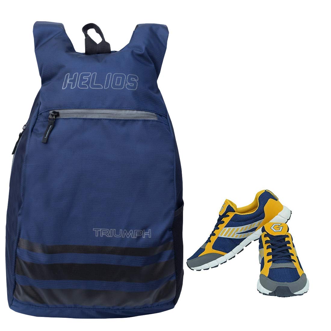 Nx-2 Yellow/Blue Size-7 With Triumph Back Bag Helios Pro-6002 Navy Grey-image-35