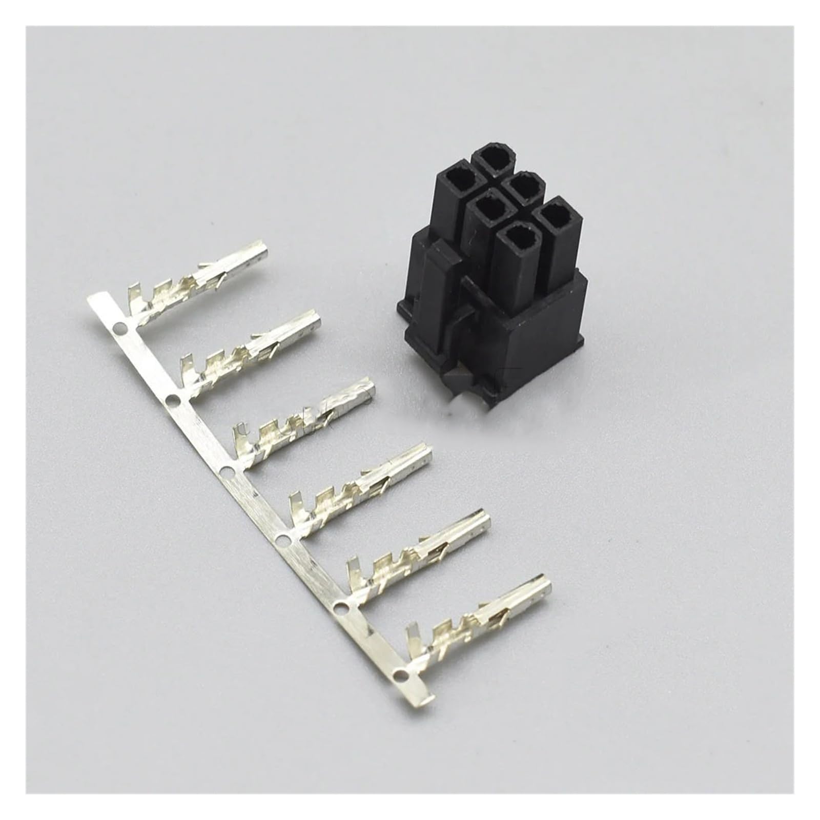 ROBAUN 10-100 Set 4.2mm Pitch Connector 3901-2120 PC Computer Graphics Card PCI-E GPU 6Pin 5557 Male Housing with Terminals (Color : 6pin ATX, Size : 50Sets)