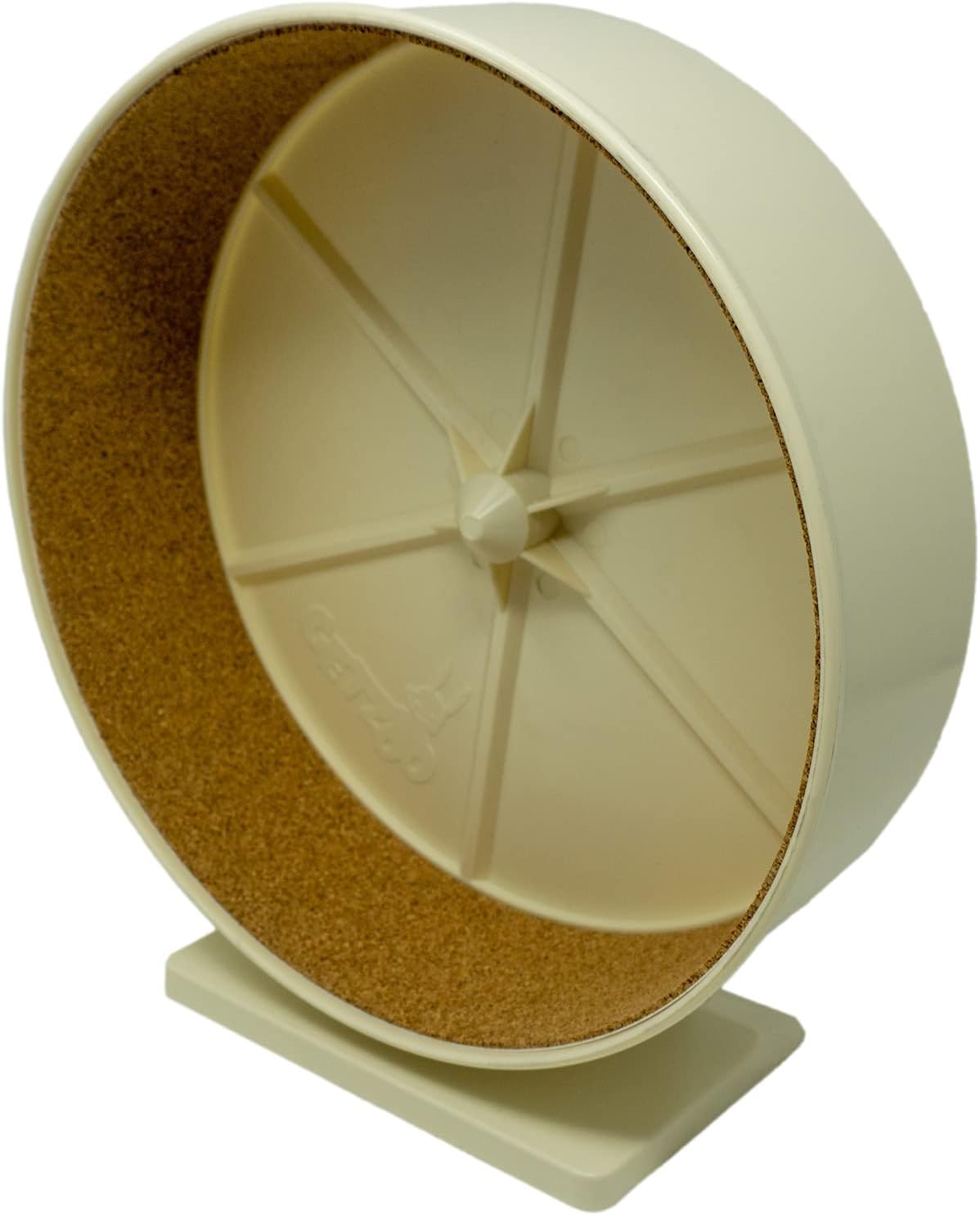 GetzooDiameter 27 cm Plastic Wheel (Diameter 25.4 cm Inside) with Cork Insert, Sand Beige, PRk277BE