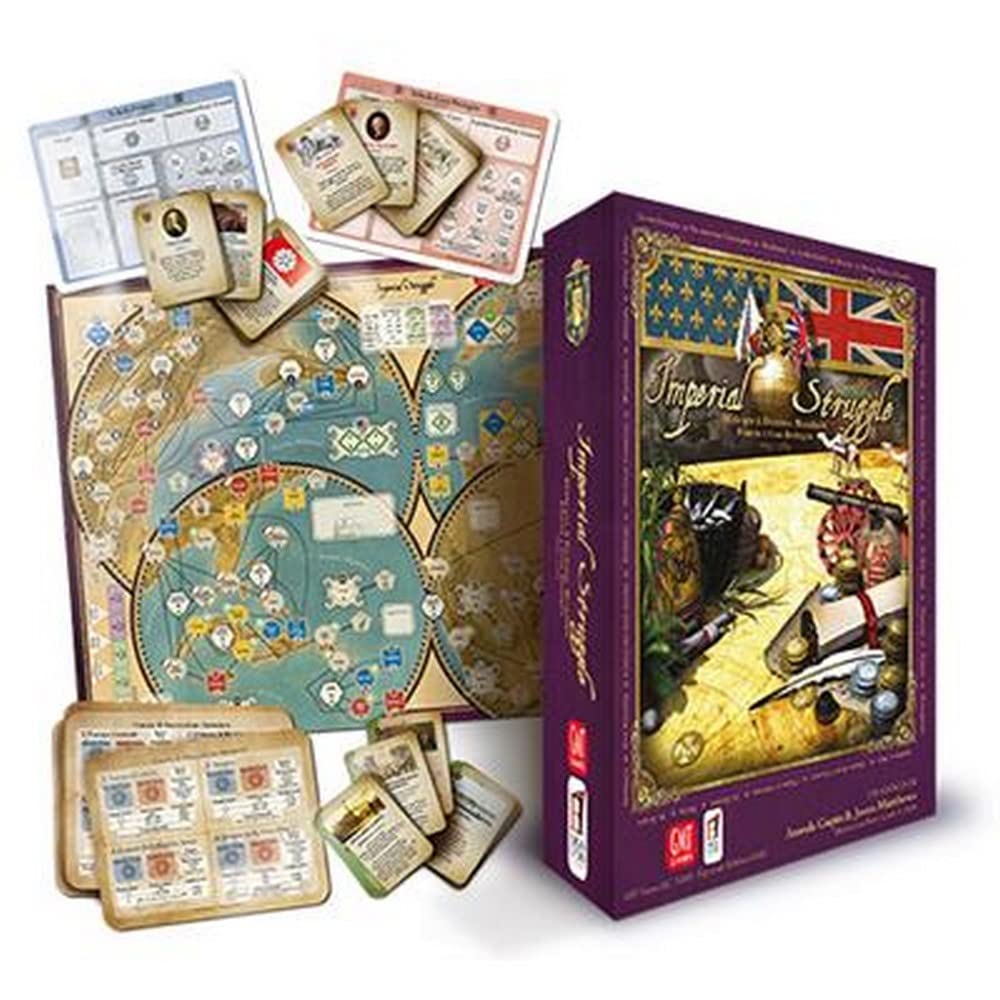 Asmodee - Imperial Struggle, Gioco da Tavolo Ergo Ludo Editions, Edizione in Italiano, Multicolore, 0417