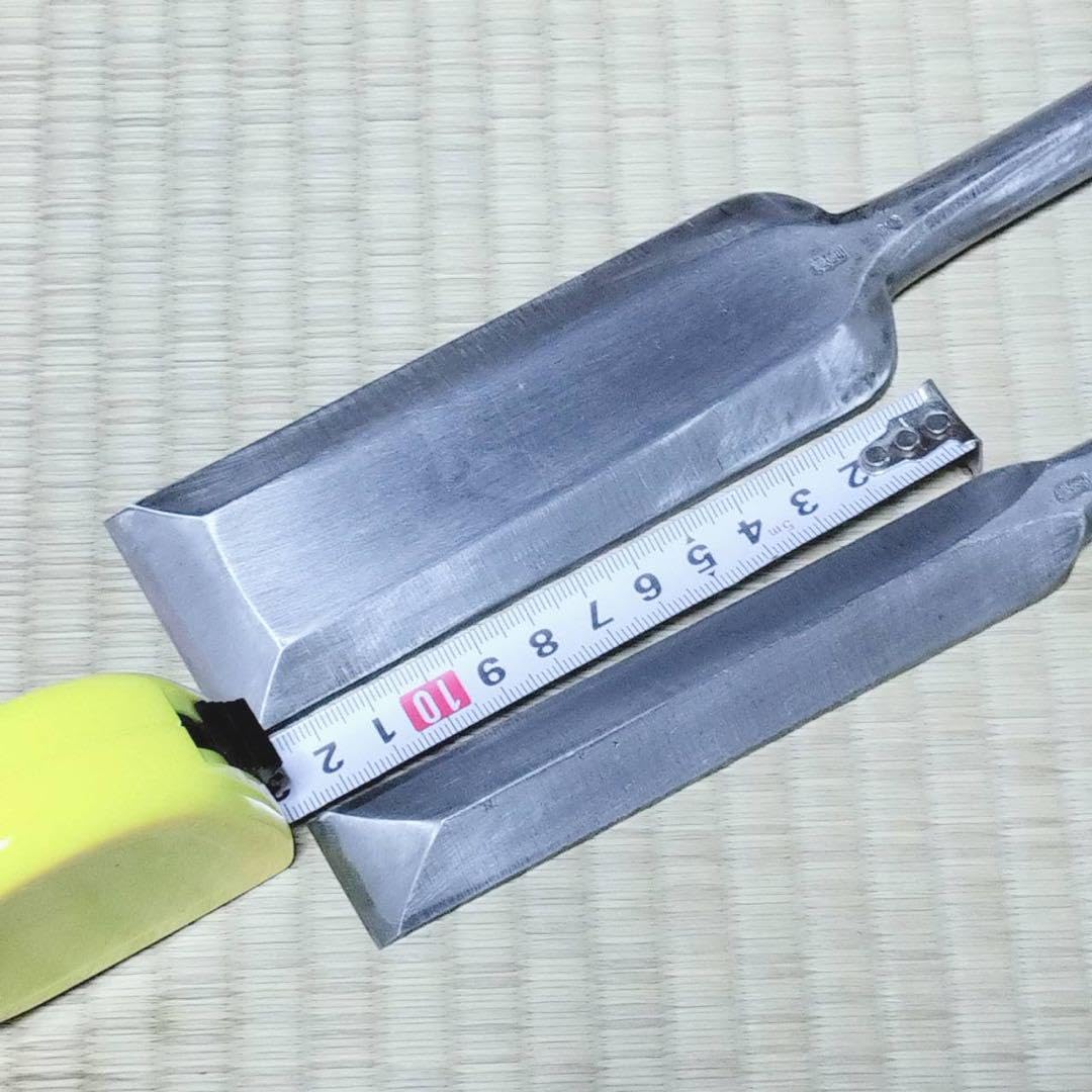大工道具 鑿 突き鑿 叩き鑿 職人 宮大工 在銘 國鶴 国鶴 2本セット 