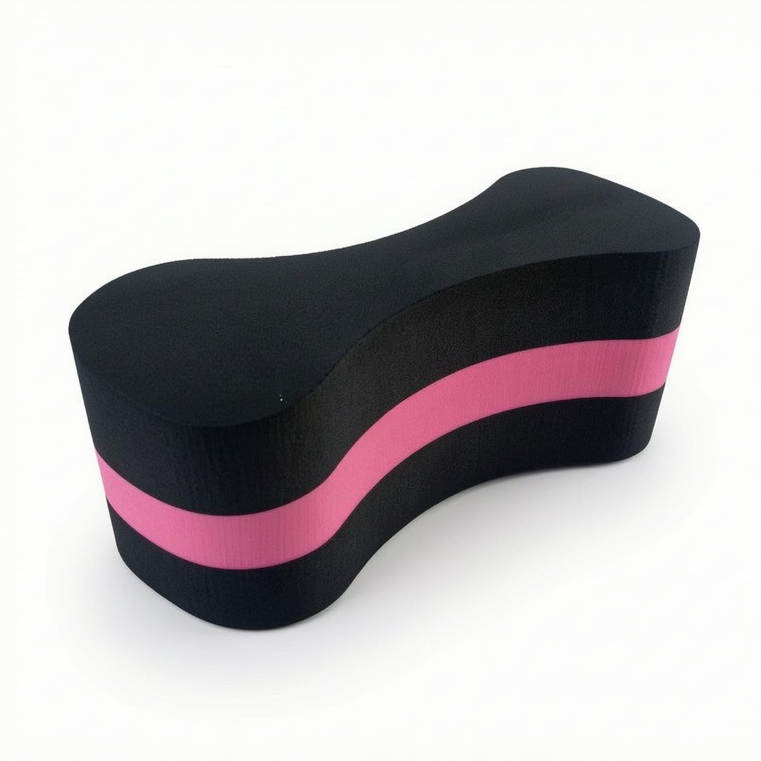 Compact Pull Buoy Ergonomic Leg Buoyancy Aid Lightweight Swim Pull Buoy for Adults, Beginners, Kids, Black-Pink-image-22