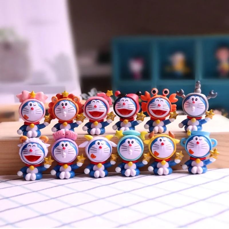 BOENJOY Gifts- Constalletion Themed Doraemon Mini Figures - Set of 12 Limited Edition Collectible Action Figure Toy| 5-4 Cm (B0CJBWN4XH) Amazon Price History, Amazon Price Tracker