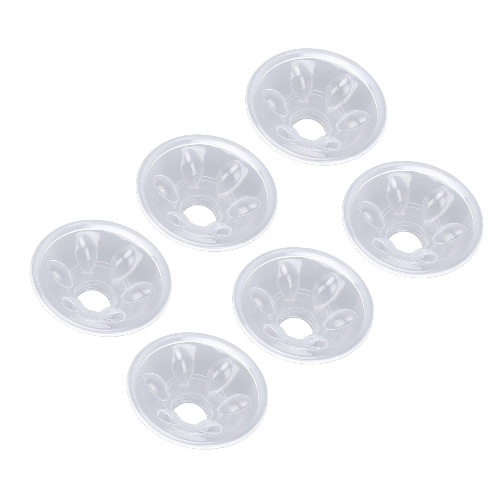Flange Inserts for Spectra, Spectra Flange 6pcs Silicone Cushions Insert Collection Cups Efficient Pumping for Mother and Baby