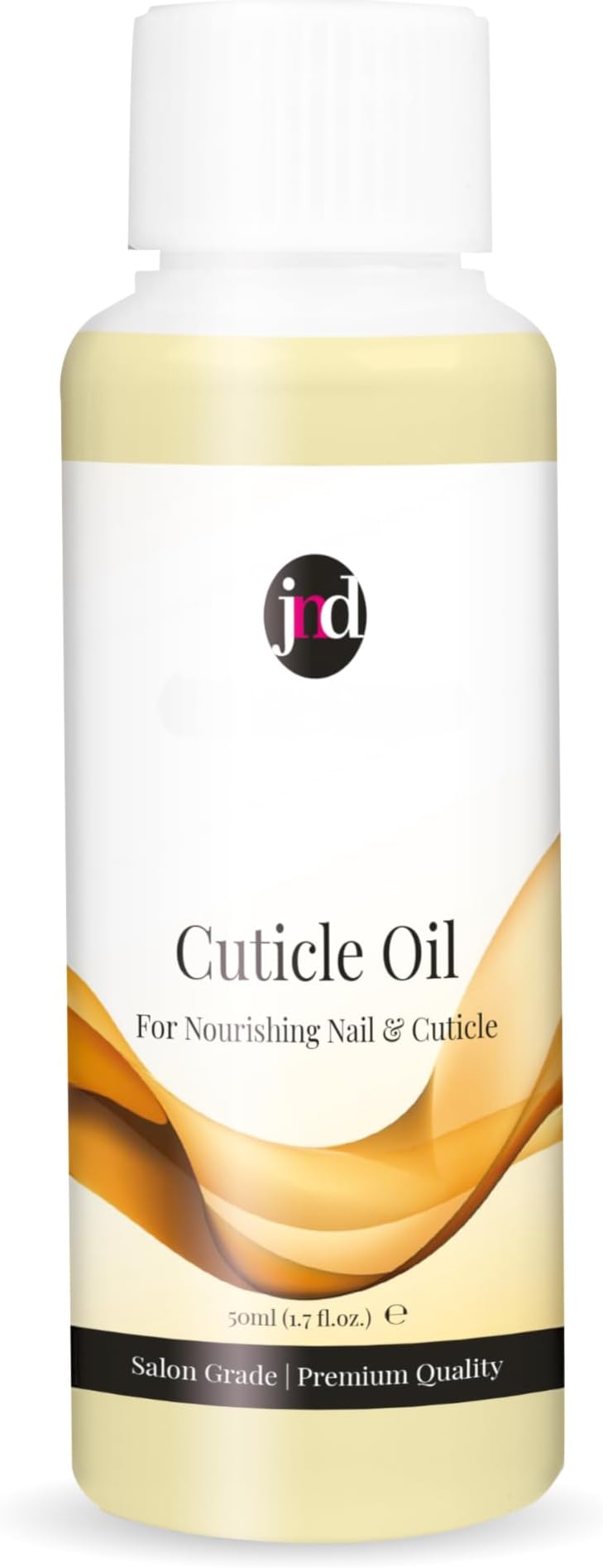 JND Cuticle Oil with Jojoba – Nail & Cuticle Conditioner for Dry, Cracked Skin – Strengthens, Hydrates & Revitalizes – Manicure Treatment for Healthy Nails (50ml)