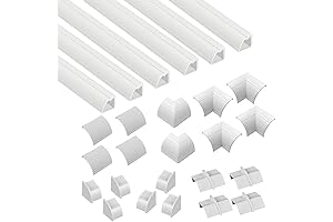 D-Line Quarter Round Cable Raceway: Hide and Protect Cords Discreetly