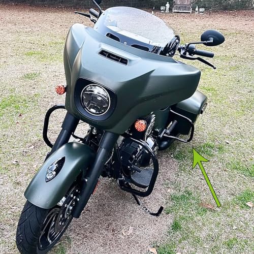 Barras traseras antichoque Mofun para Indian Challenger 2020-2025 | Protector de alforjas negro brillante fabricado en tubo de acero de 1" (32 mm) miniatura 3