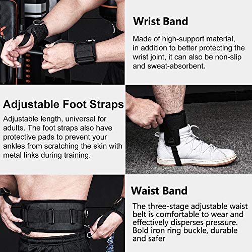 Widerstandsbänder Boxen Resistance Bands Boxing: Sfeexun Kampfsport Box Widerstandsbänder für Boxen Sport, Boxing Resistance Band für Kickboxen MMA, 300/200/150Lbs