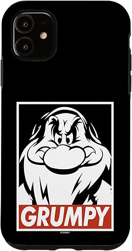 Miniatura 7 de iPhone 13 Disney Snow White & The Seven Dwarfs Funda de retrato gruñón