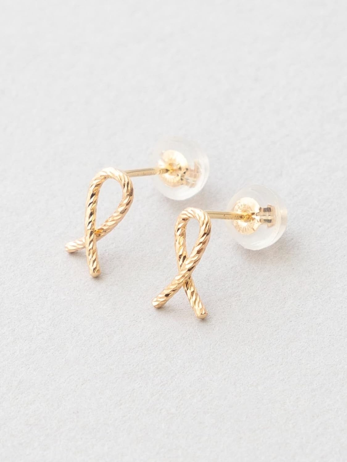 Jouete K10ピアス イエローゴールド(YG) 両耳用 K10YG フープピアス【size：M】（ピアス（両耳用））｜Jouete