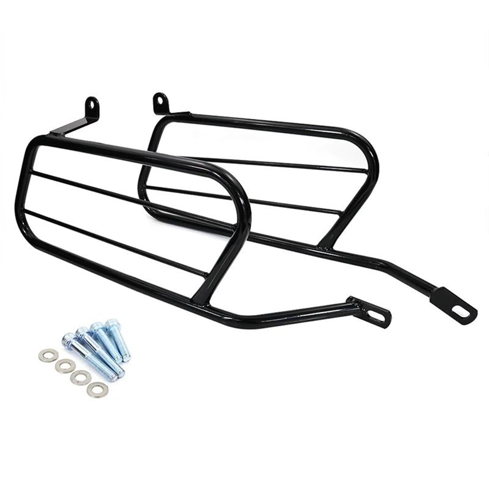 estantes Laterales Soporte Maletero Equipaje Bastidores Alforjas para KLR650 1987-2018 | Portaequipajes laterales traseros, ligeros y resistentes, dispersan la presión