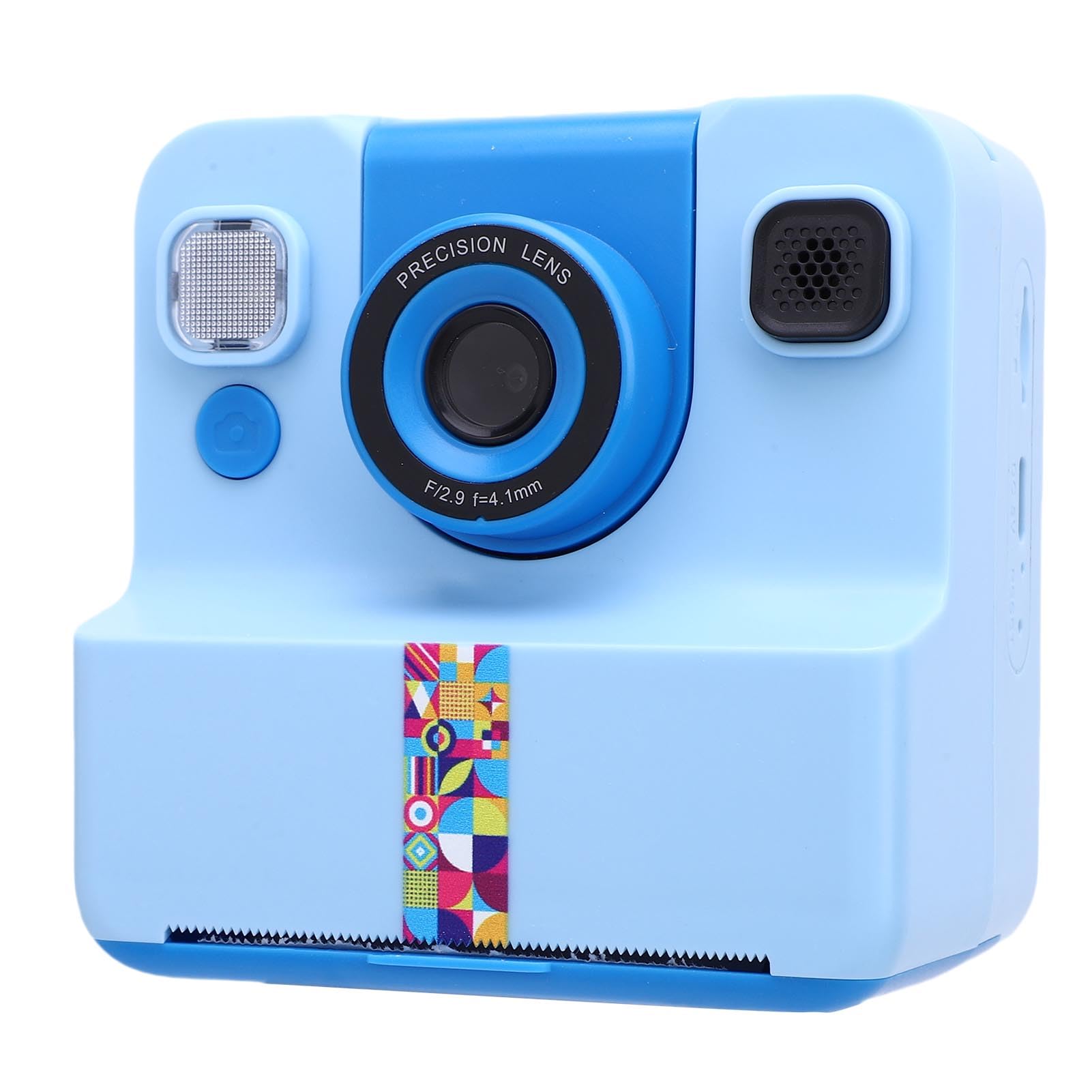 Pomya Instant Print Camera for Kids, 1080p Thermal Print Camera with 2.4 Inch HD Screen, Digital Video Cameras for Student Creators (Blue)-picture-36