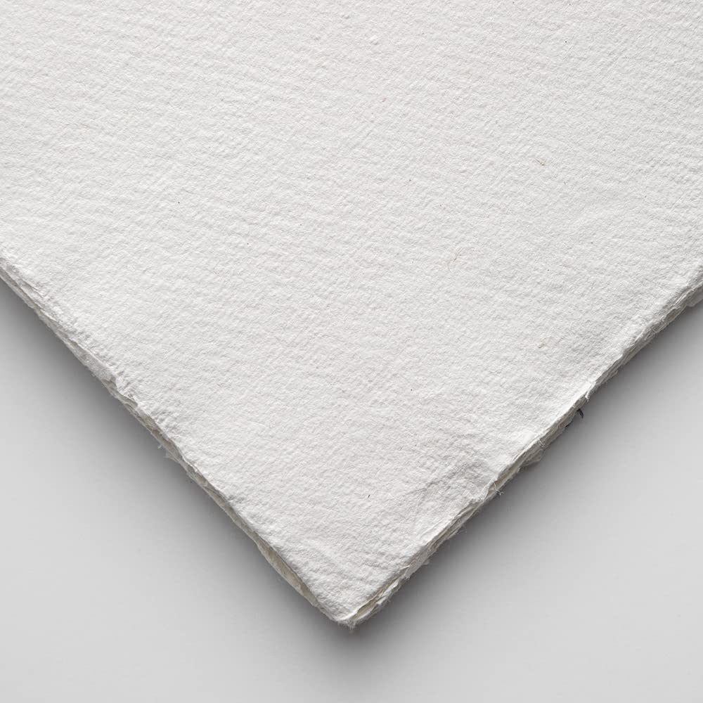 Khadi Papier Aquarelle fait main Pad 150g/m² : Rugueux : 30 pages 20x20cm