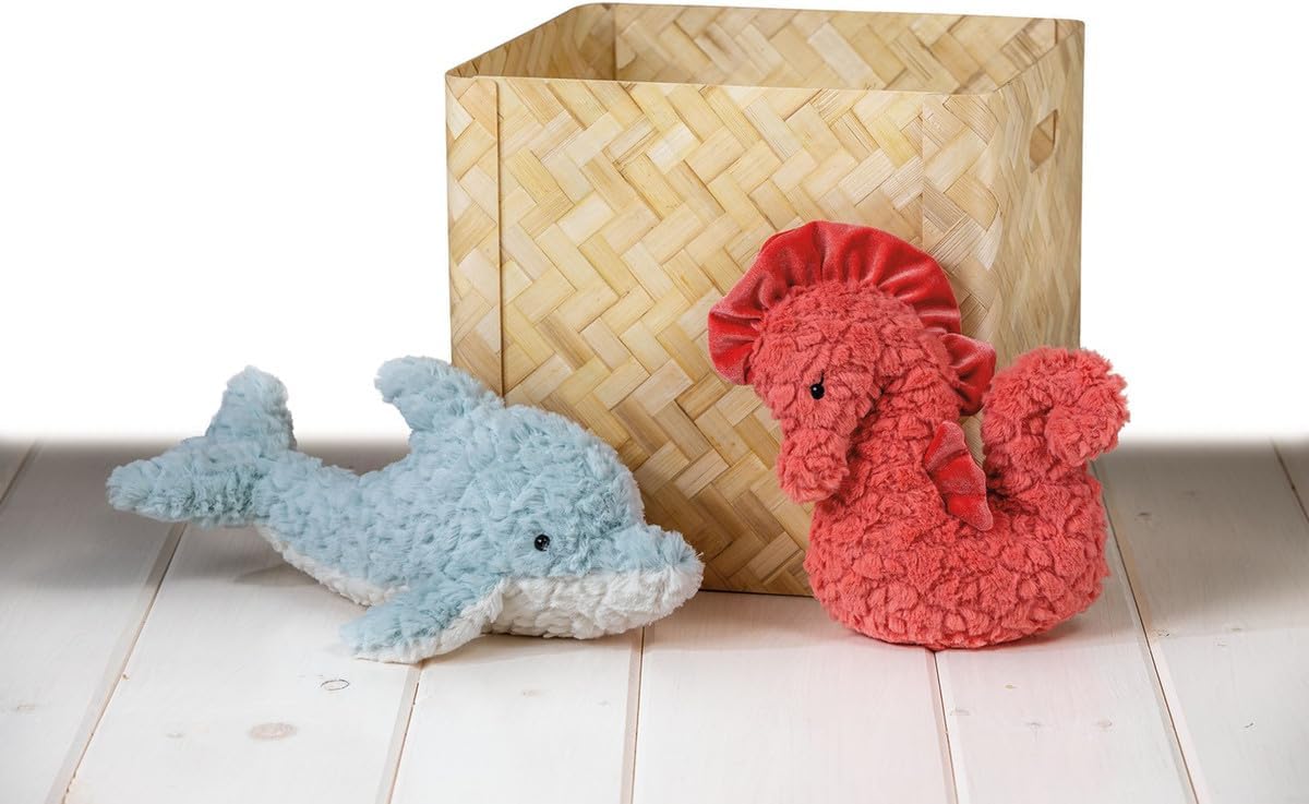 Mary Meyer Putty Stuffed Animal Soft Toy, 12-Inches, Coral Seahorse