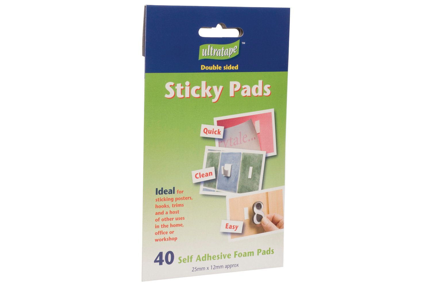 Ultratape | Sticky Pads Double Side | 40 pcs