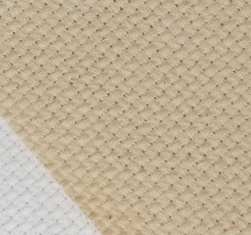 AIDA Cloth 14 Count 21x30 WHITE Color Cotton Needlepoint Cross Stitch