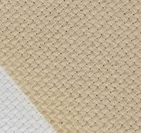 Vista 22 de Tela de punto de cruz de 14CT de algodón Aida de 19 x 28 pulgadas (blanco antiguo)