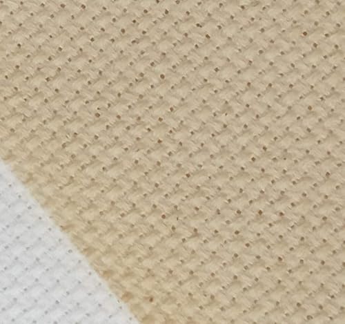 Miniatura 75 de 19" x 28" 14CT Tela de punto de cruz de algodón Aida (lino)