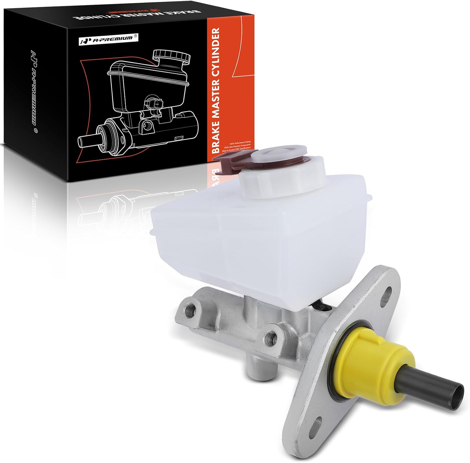 A-Premium Brake Master Cylinder with Reservoir and Cap Compatible with Land Rover Vehicles - Discovery 1994 1995 1996 1997 1998 1999 - Replace OE# STC1284