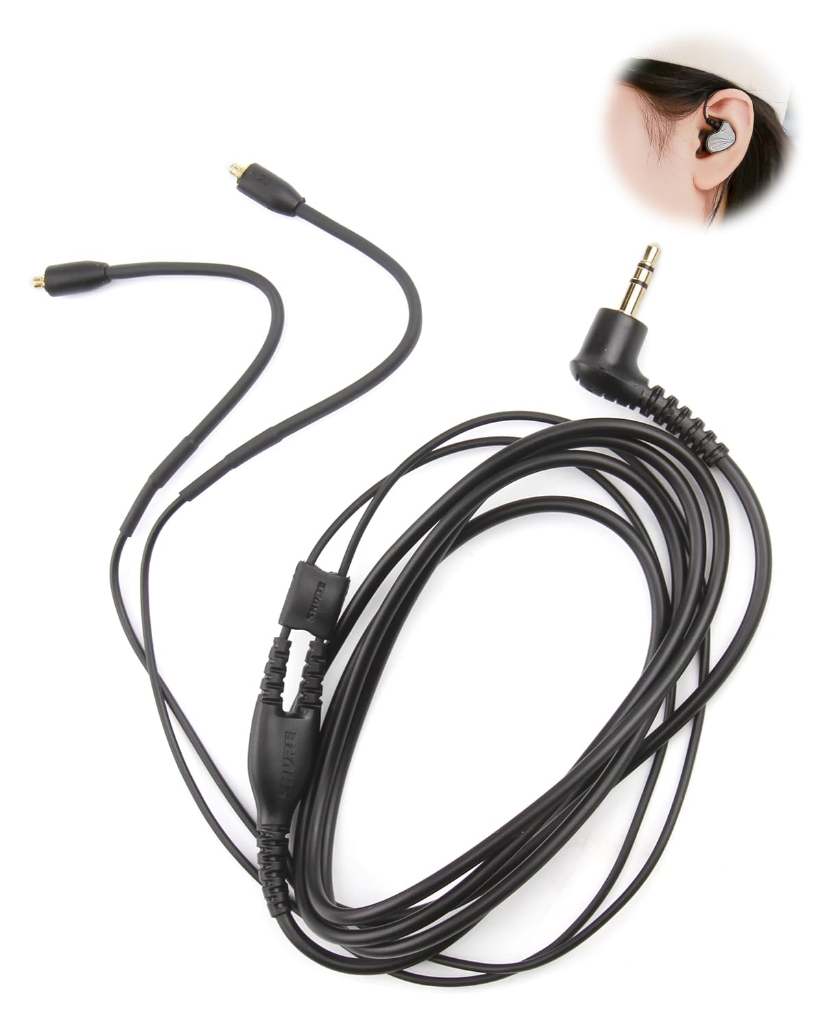 Amazon | SE215交換用取り外し可能イヤホンケーブル Shure SE315 SE425