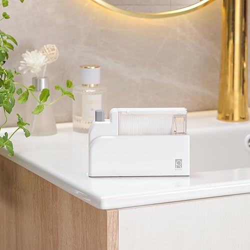 Miniatura 6 de Ryelea Dispensador de hilo dental, dispensador de hilo dental para almacenamiento sellado para una limpieza dental más higiénica, con 40 unidades de