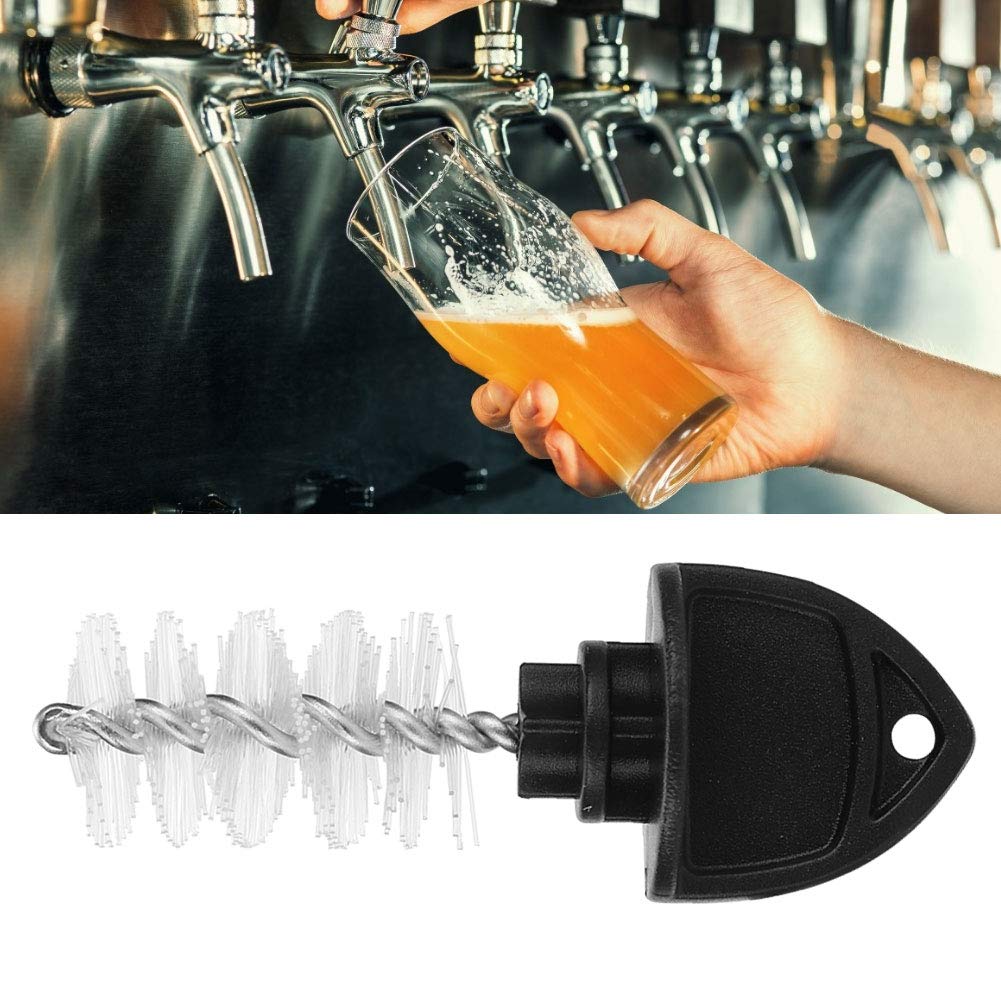 15 Uds Tapones de Cerveza Cepillo de Grifo, Cepillo de Limpieza de Grifo de Cerveza Cepillo de Limpieza de Caño Accesorios de Cerveza Casera para Grifo de Cerveza de Barril