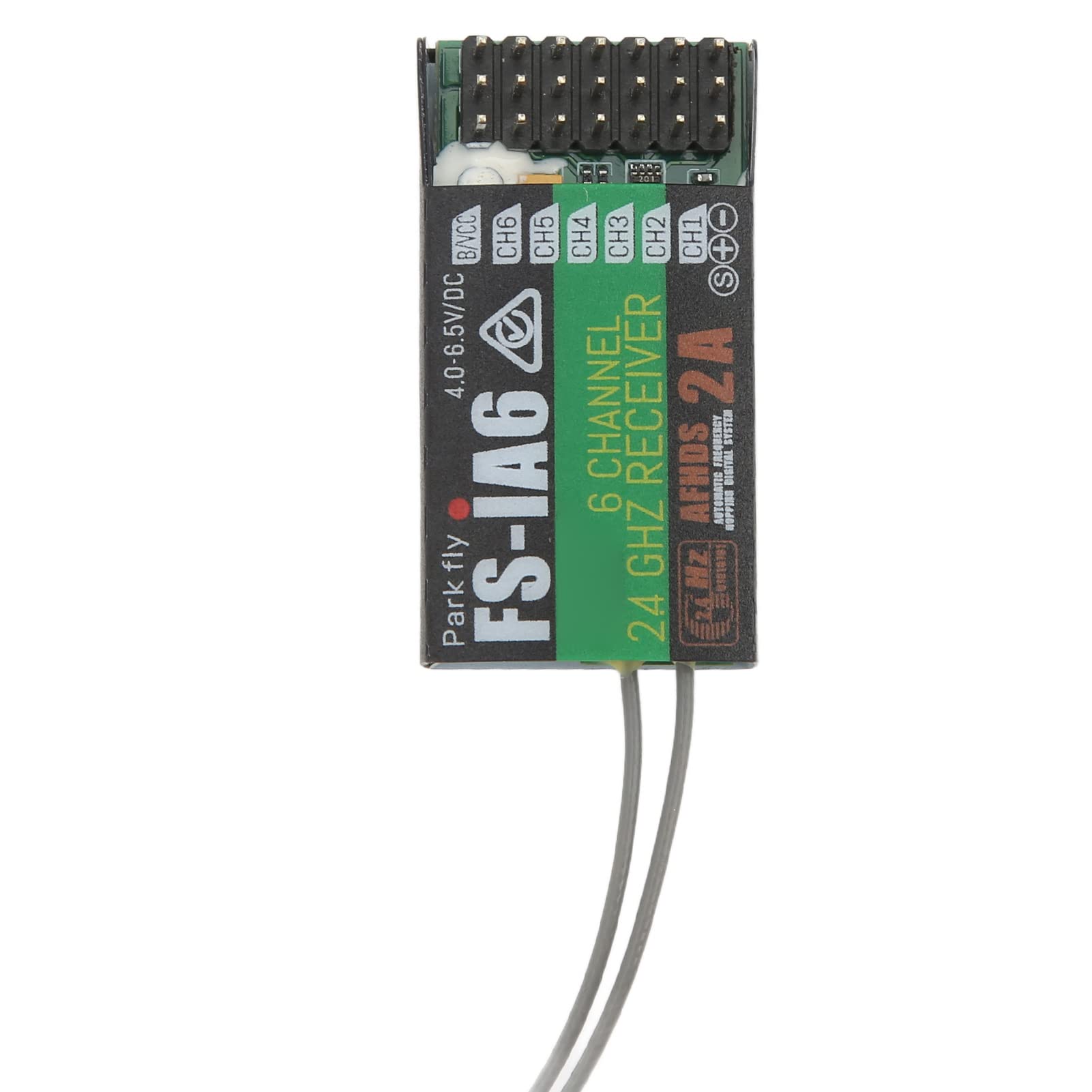 6 Channel RC Receiver, 2.4GHz Fast Response RC Receiver for RC Aircraft